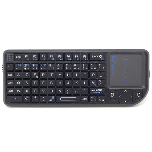 Original Rii X1 2.4GHz Mini Wireless Keyboard English/RU/ES/FR Keyboards with TouchPad for Android TV Box/PC/Laptop