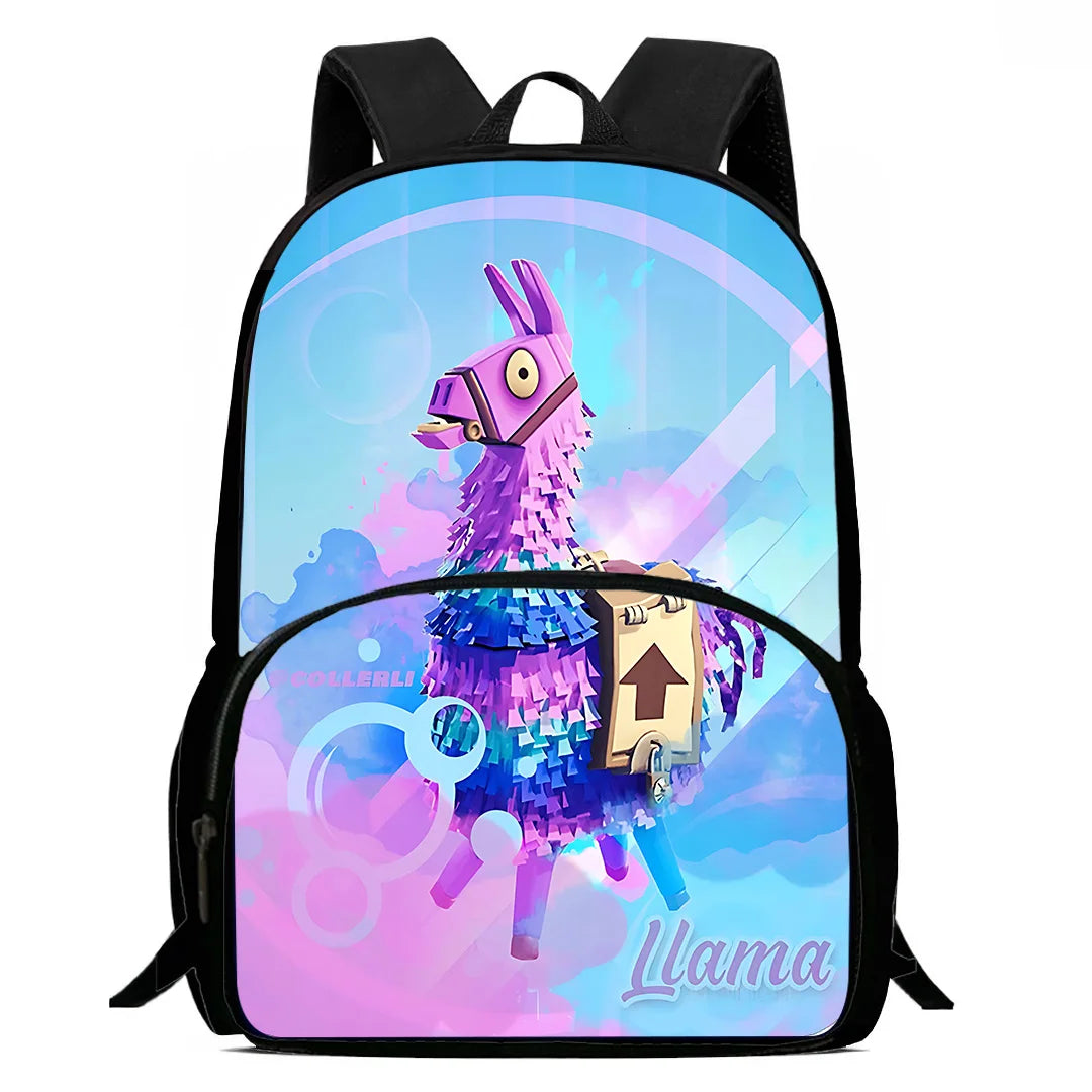 Classic Game FortniteS Kids Backpacks Boys Girls Student Birthday Gift Child School Bags Large Capacity Camping Durable Rucksack