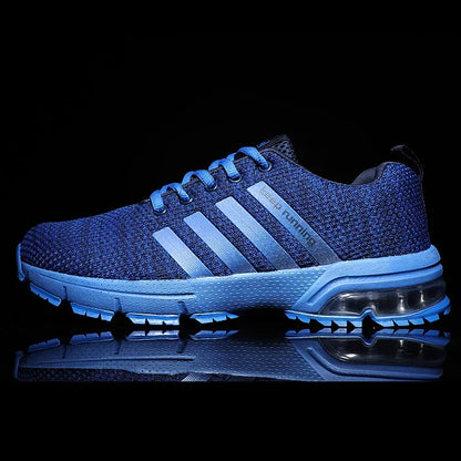 2025 Summer New Men Casual Sports Shoes Breathable Outdoor Running Shoes Comfortable Thick Bottom Fashionable Climbing Femininos