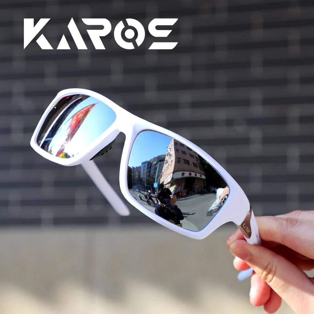 Polarizované brýle Karos UV400 pro muže a ženy – cyklistika, rybaření, běh, outdoorové sporty, sluneční brýle, brýle na kolo, brýle na řízení a jízdu na motocyklu YZ2012