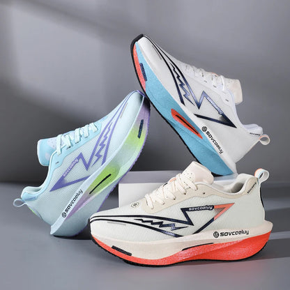 New Four-Season Versatile Non-Slip Shock-Absorbing Technology Carbon Plate Sports Casual Shoes Running Shoes Fitness Shoes Unisex