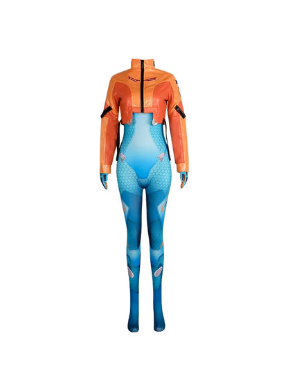 Σετ στολής cosplay Juno από το παιχνίδι Overwatch 2 με περούκα, πλήρες κοστούμι Support Hero, ρούχα για Halloween και καρναβάλι, Juno Teo Minh, για γυναίκες και κορίτσια