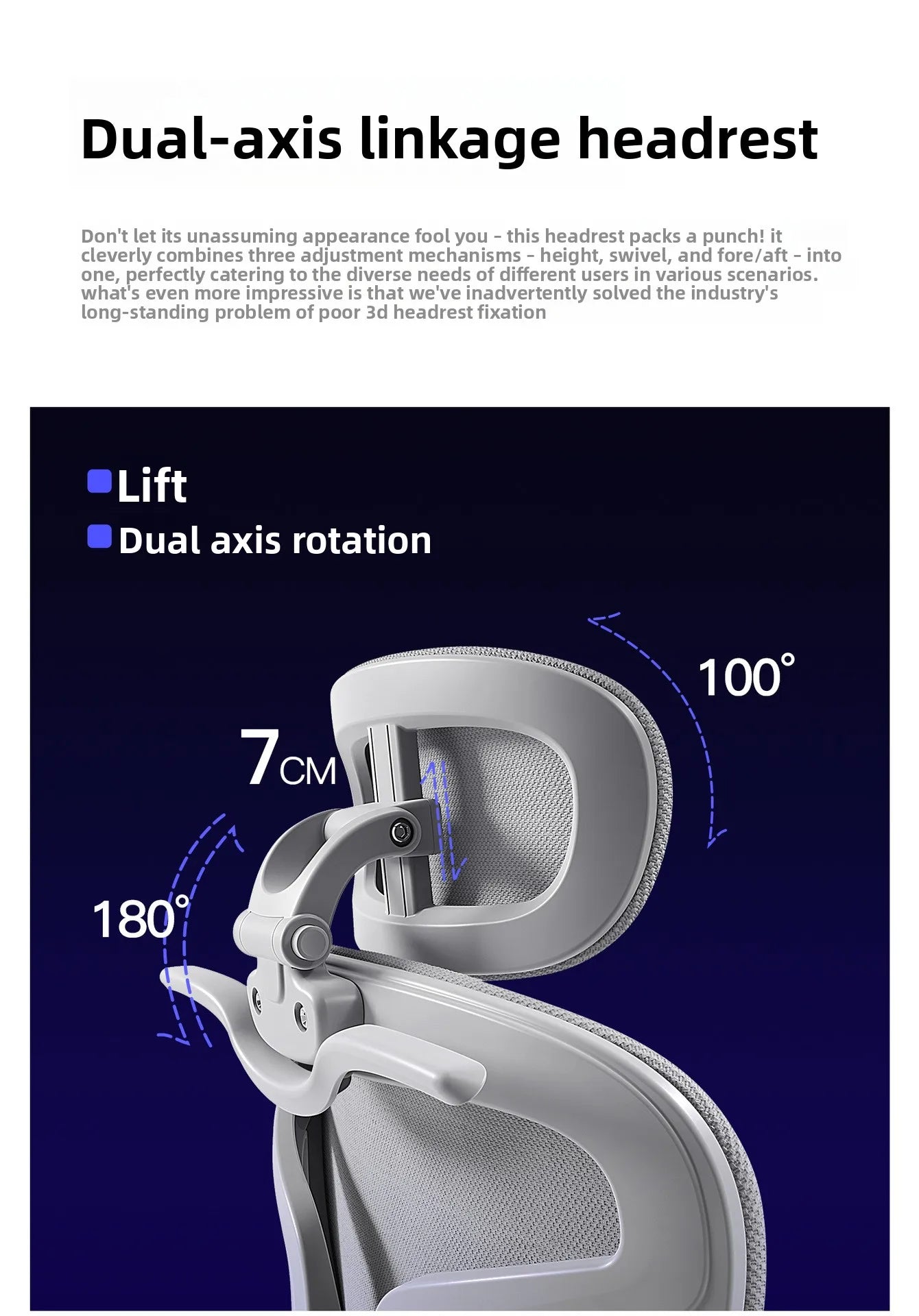 Stable Ergonomic Office Chair with Lumbar Support, Adjustable Height Computer Chair, Gaming Chair with Waist Protection, Swivel Desk Chair