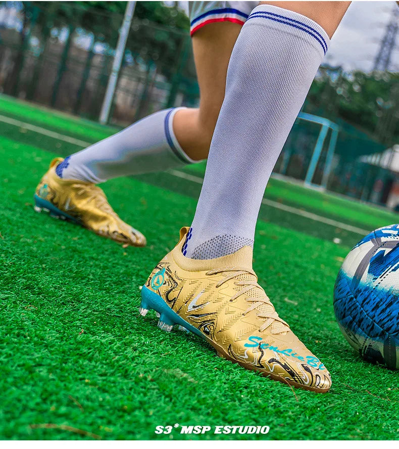 Professional Soccer Sneakers for Men and Women High Quality Fashion Men's Football Cleats Large Size 46 Futsal Shoes Men's Trainers