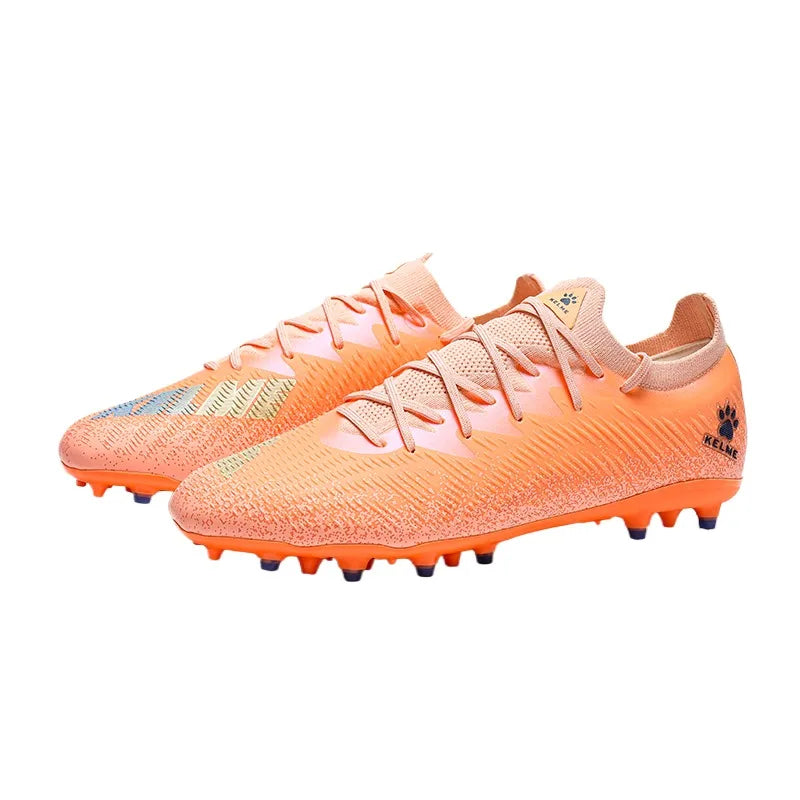 Chaussures de football professionnelles pour adultes Kelme Tf Nail Breaking, chaussures d'entraînement pour jeunes, chaussures de football Mg antidérapantes pour match