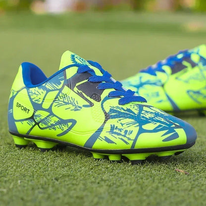 Chaussures de football pour hommes et enfants, crampons, chaussures de football professionnelles pour adultes, chaussures d'entraînement ultralégères et antidérapantes pour garçons, expédition directe