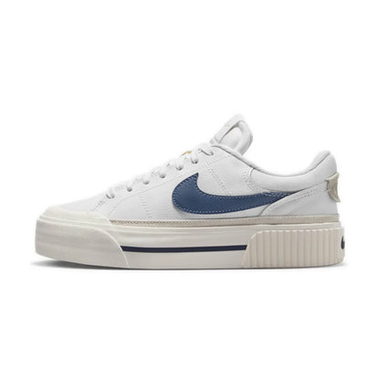 Nike Court Legacy Lift Elevated Sole Design Comfortable Anti-Slip Cushioned Durable Athletic Shoes DM7590-111