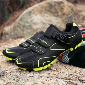 Unisex fietsschoenen met harde zool – 4-seizoenen racefietsschoenen met klikpedalen voor MTB en buitensporten