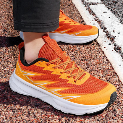 Chaussures de sport pour homme, forme large, confortables, en mesh respirant, pour le fitness en plein air et les trajets quotidiens, polyvalentes