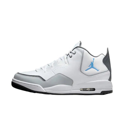 Chaussures de basket-ball Nike Jordan Courtside 23 Mid pour homme : haute performance, maintien de la cheville, amorti, adhérence sur le terrain, IO7614-101