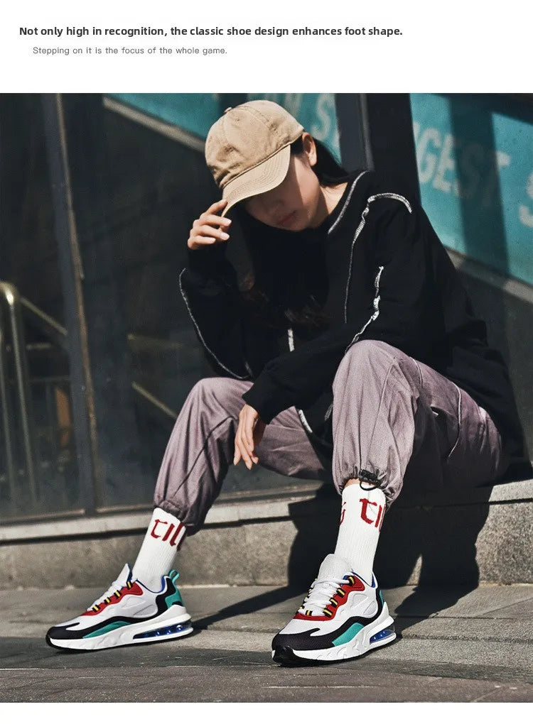 Spring Hot Sale Of The Season Men's Casual Running Shoes Fashionable Breathable Lightweight Sporty Mesh Upper Durable Rubber ...