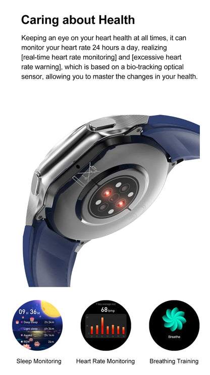 2025 New For OPPO Watch X High-End Business Watch Men 32Gb Memory Video Playback Smart Watch Sports Fitness Waterproof Bracelet
