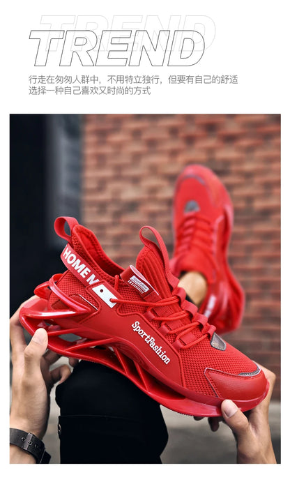Herrskor Sneakers herr casual Herrskor tennis Lyxskor Träningsskor Race Andningsbara skor mode löparskor för kvinnor