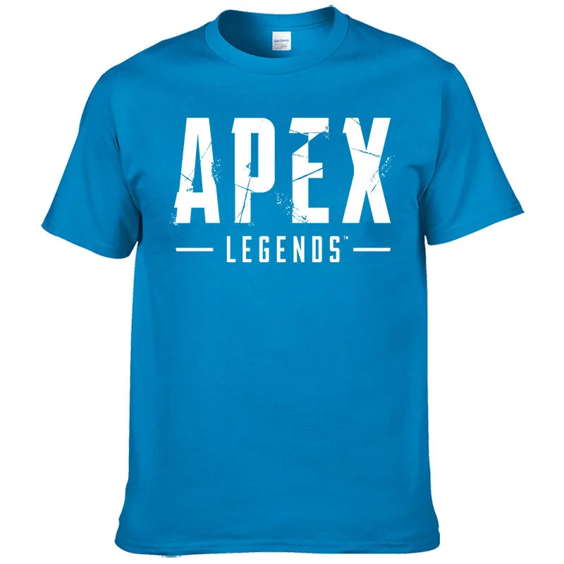 2026 Summer Streetwear T-shirt Men Fashion Casual Clothes Cotton Short Sleeve tshirt Printed Apex Legends T Shirt Harajuku Top