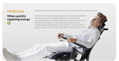 Modern Gaming Chair Racing Style Ergonomic Office Chair with Headrest & Footrest, Comfortable Gamer Desk Chair for Home, Computer Setup and Work