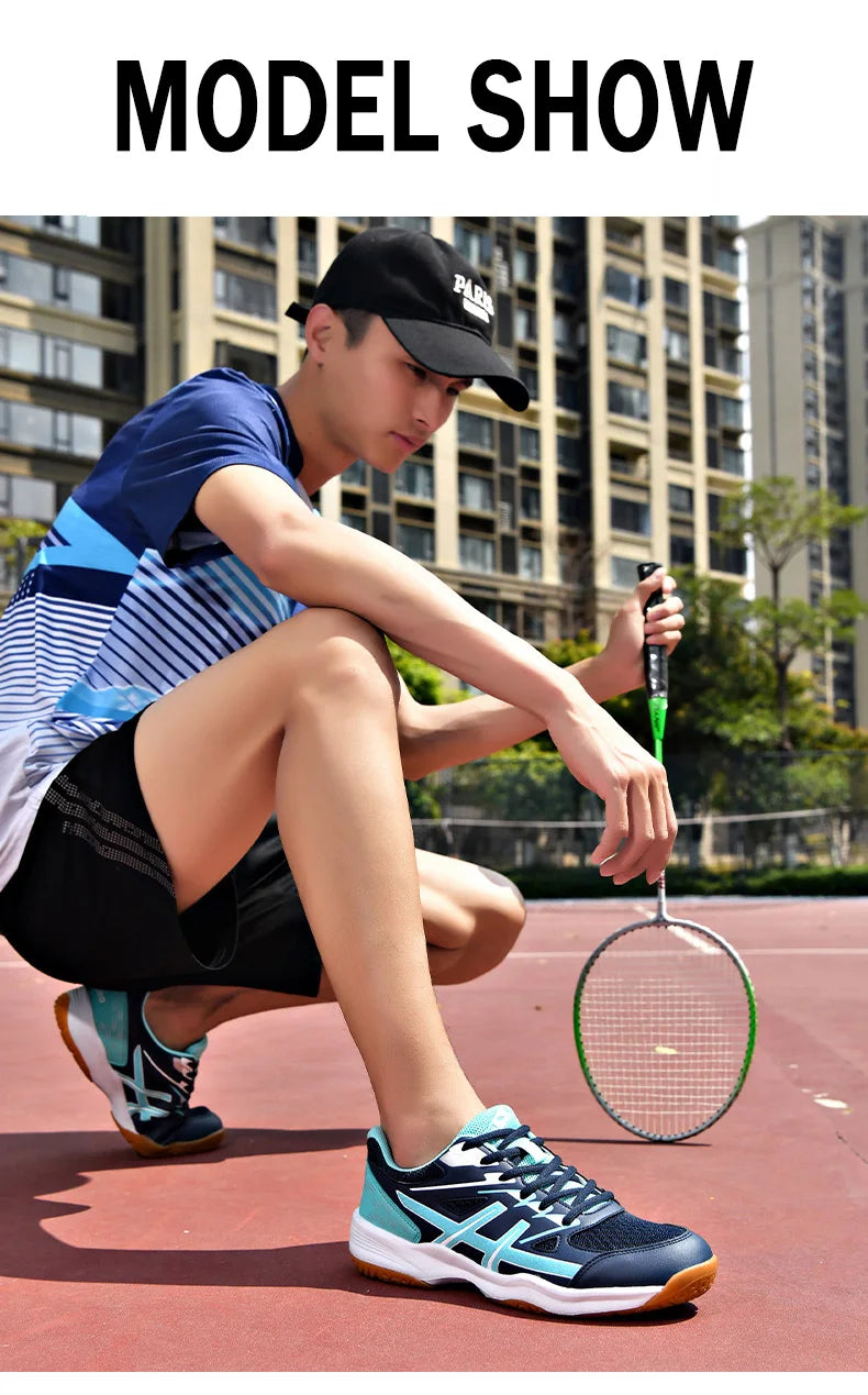 TaoBo New High Quality Men Badminton Shoes Size 36-45 Tennis Shoes Outdoor Sports Pro Handball Sneakers Men and Women