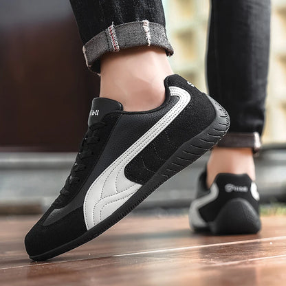 Popular Autumn Lightweight Fashionable Mens Casual Shoes Odor Resistant Low Cut Sports Shoes Outdoor Soft Retro Walking Shoes