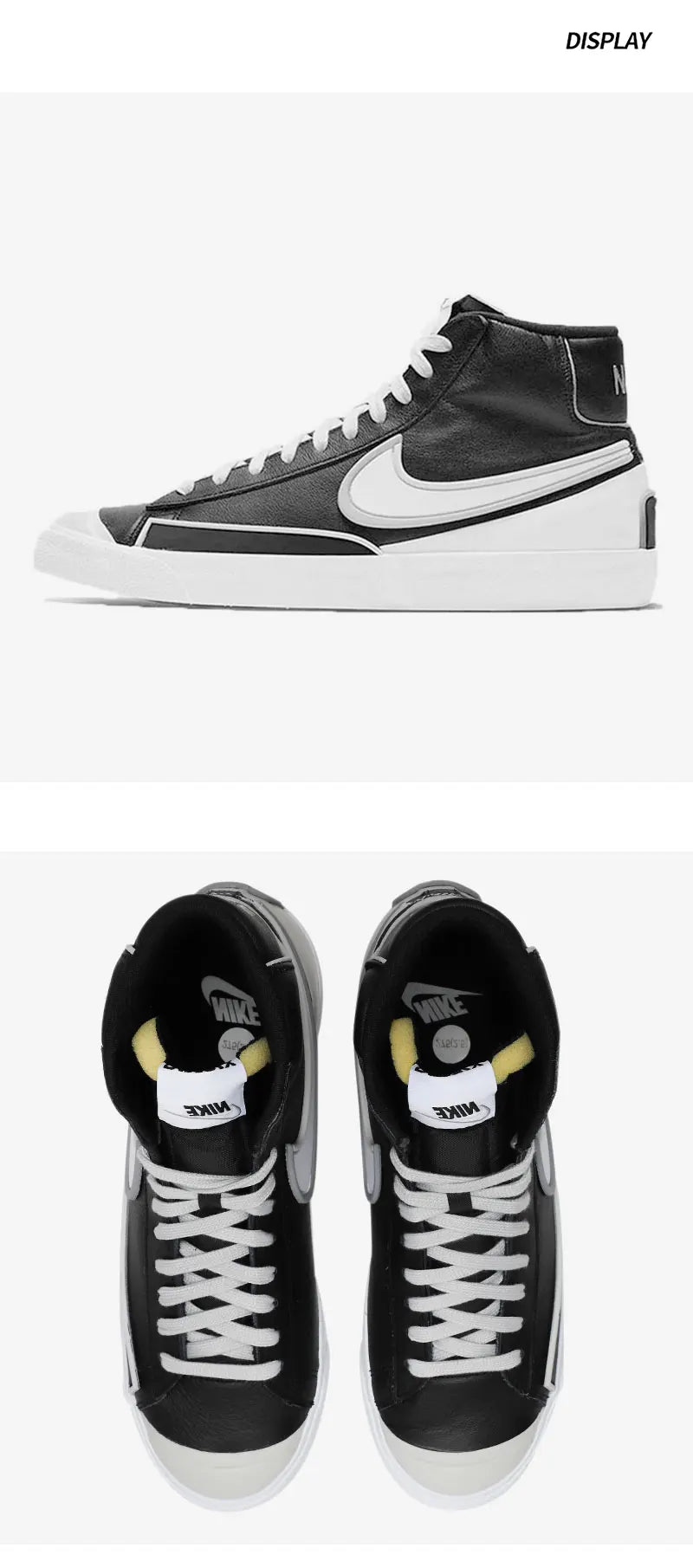 Nike genuine Blazer Mid '77 Unisex Comfortable Sports Sneakers DA7233-001