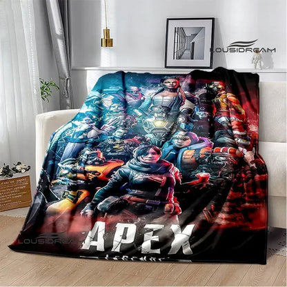 3D Games Apex Legends Printed Blankets Fashion Warm Blanket Soft And Comfortable Blanket Home Travel Blanket Birthday Gift