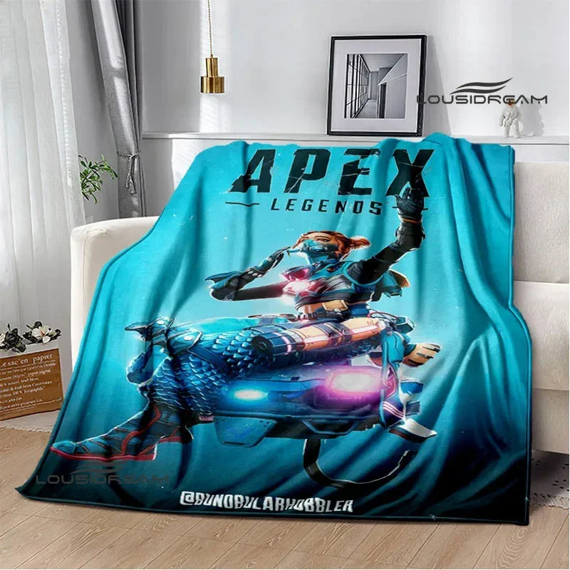 3D Games Apex Legends Printed Blankets Fashion Warm Blanket Soft And Comfortable Blanket Home Travel Blanket Birthday Gift