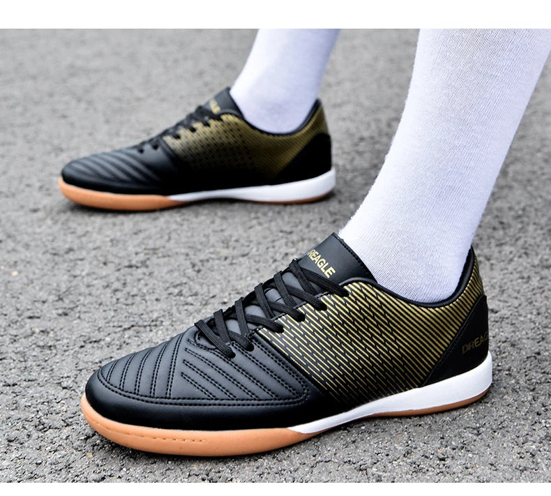 Chaussures de futsal pour homme - Chaussures de futsal professionnelles - Chaussures de football antidérapantes pour homme - Chaussures de football d'origine pour terrain dur - Chuteira Society Futebol