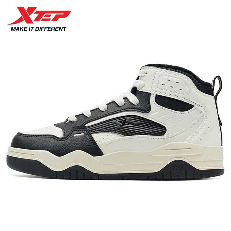 Xtep Cutton Shoes For Men Street Style Shock Absorption Soft Strong Wrapping Rebound Leisure Outdoor Sneakers 875319370003