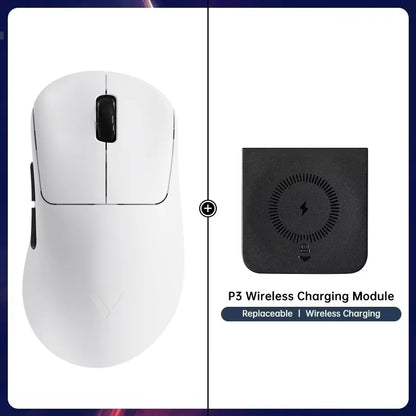Mouse da gaming wireless Rapoo VT3S /VT3S MAX GEN-2, polling rate wireless True 8K, ultraleggero 49g, autonomia fino a 750Hr
