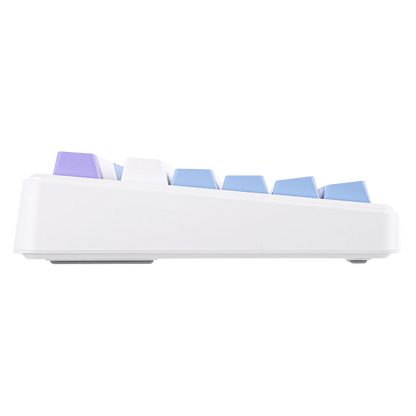 EPOMAKER X AULA F75 MAX kompakte mechanische Tastatur im 75-%-ANSI-Layout, kabelgebunden/Bluetooth/2.4GHz kabellos, mit TFT-Bildschirm und Drehregler