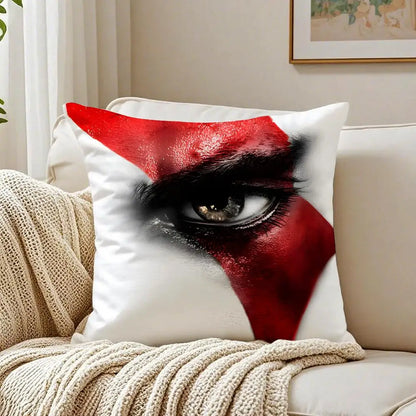 Game Mythological G-God of W-War Cushion Cover Pillowcase Anti-dustmite living Room Sofa Decor Cushion Room