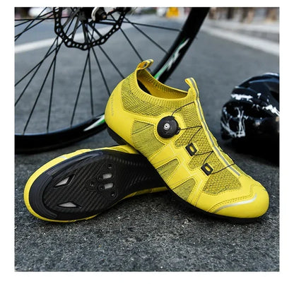 Professional Men's Road Cycling Shoes Breathable Women's MTB Bike Shoes Racing Speed Sneakers Mountain Bicycle Footwear for Shimano