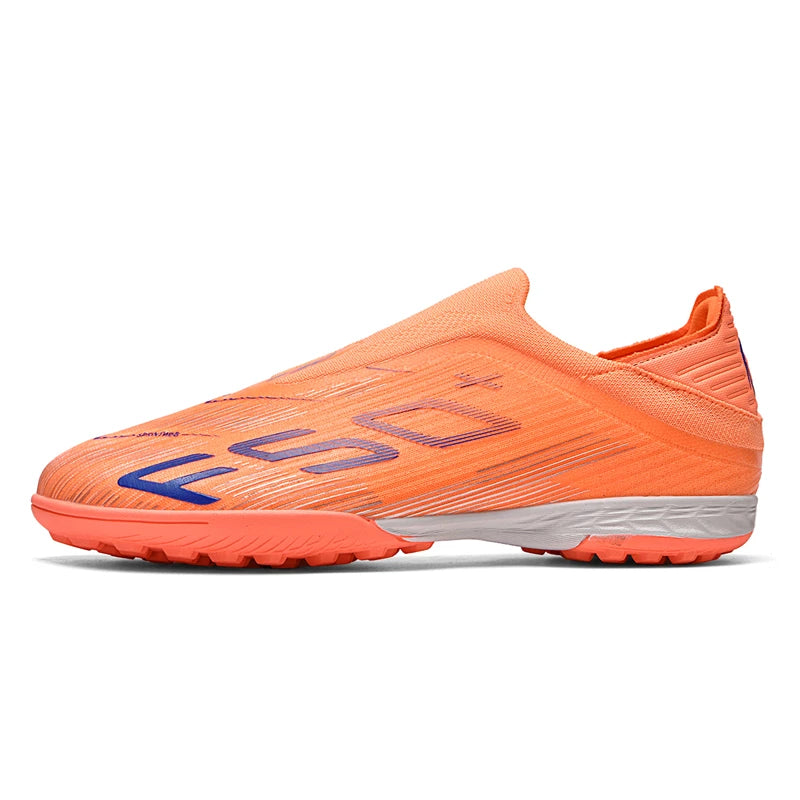 Chaussures de football pour homme, crampons pour gazon, futsal, confortables, pour gazon synthétique, football, sport, ultralégères, FG, antidérapantes, d'intérieur, pour adulte, antidérapantes