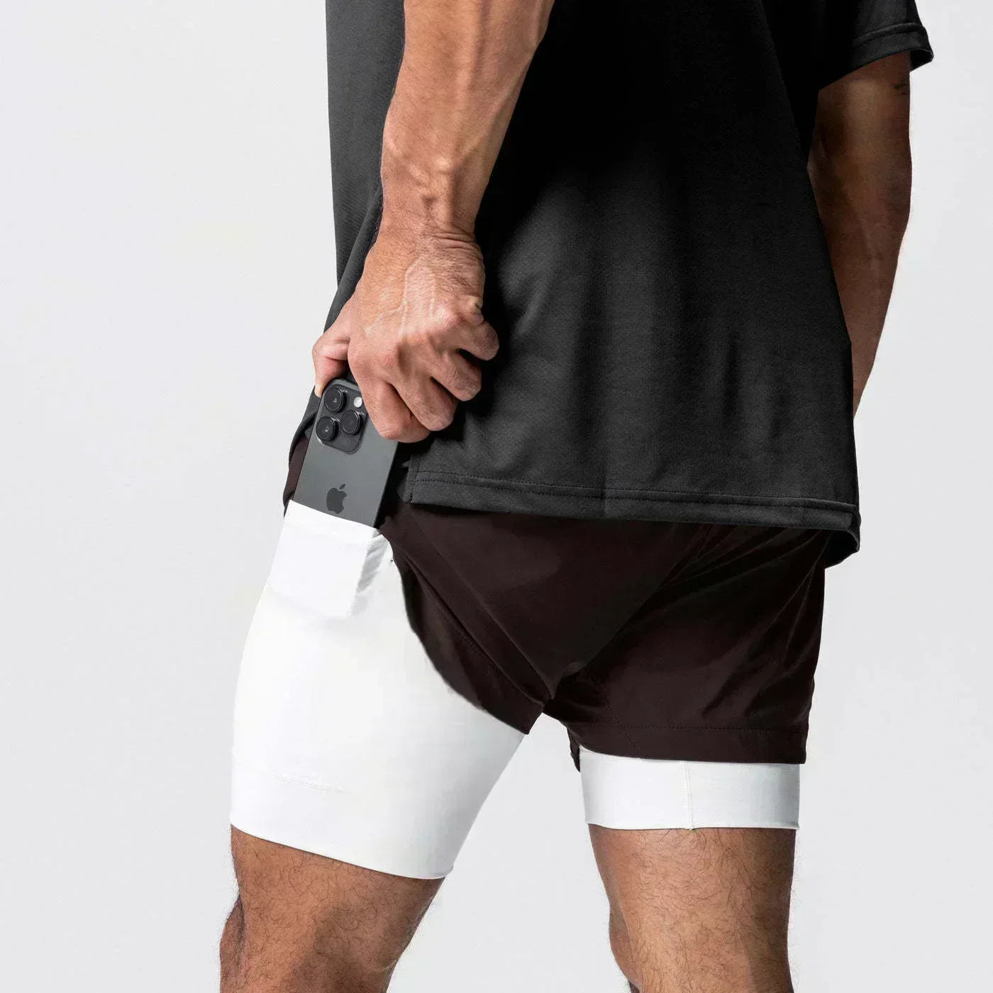 Unisex 2026 Dragon Ball Anime Men's Shorts Sportswear Quick Dry Gym Pants Double-layer 2 in 1 Shorts Y2k Summer New Streetwear