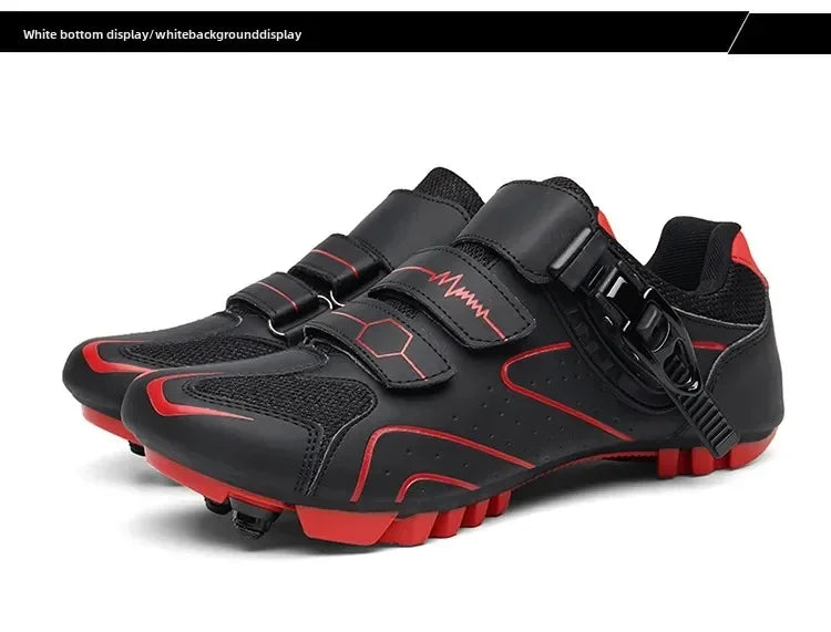Unisex fietsschoenen met harde zool – 4-seizoenen racefietsschoenen met klikpedalen voor MTB en buitensporten