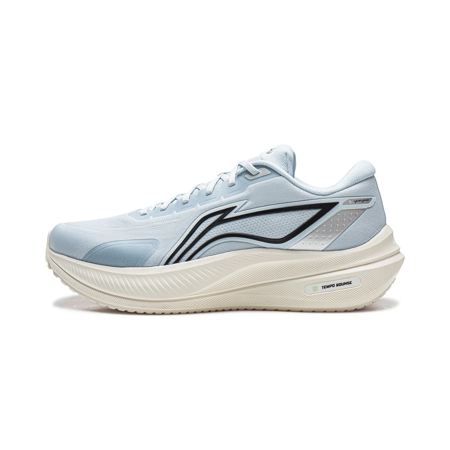 Li-Ning men's YUEYING 5 optimized cushion running shoes with wide toe box, TEMPO BOUNSE reflective Li-Ning sneakers, models ARHV015 and ARHW003