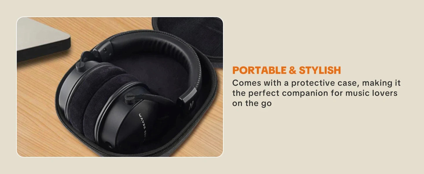 Cuffie cablate over-ear Talomen TOP W550X con driver da 50mm, bassi profondi, cavo rimovibile e microfono integrato – Headset per gaming, DJ, studio e ufficio
