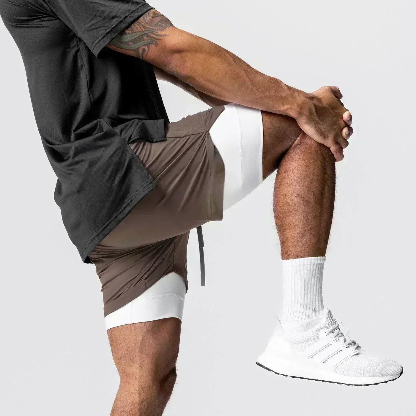 2026 Dragon Ball Anime Men's Shorts Sportswear Quick Dry Gym Pants Double-layer 2 in 1 Shorts Y2k Summer Breathable Streetwear