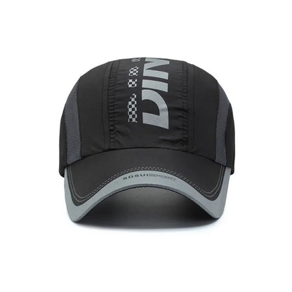 Casquette à visière légère, à séchage rapide et élégante, casquette de baseball unisexe respirante et protectrice contre le soleil, idéale pour les sports de plein air