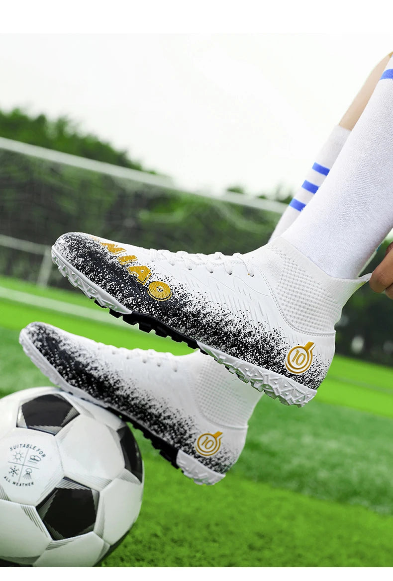 Voetbalschoenen voor heren, voetbalschoenen voor kinderen, professionele voetbalschoenen voor dames, antislip voetbalschoenen, TF/FG voetbalschoenen voor buiten