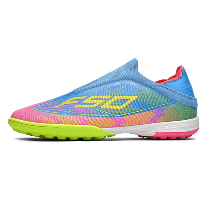 Chaussures de football pour homme New Society Grass Tenis - Chaussures de sport d'extérieur ultralégères et respirantes pour adulte - Chaussures de football pour homme - Baskets de football