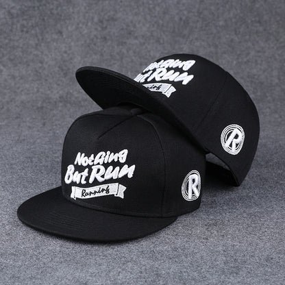 Boné de basebol unissexo com letras bordadas, estilo verão, marca tendência, ajuste traseiro, chapéu hip hop outdoor ajustável para homem e mulher, casual