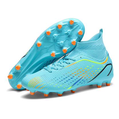 Chaussures de football pour homme - Chaussures de football de haute qualité - Chaussures de futsal unisexe pour femme - Crampons ultralégers professionnels TF/FG - Baskets