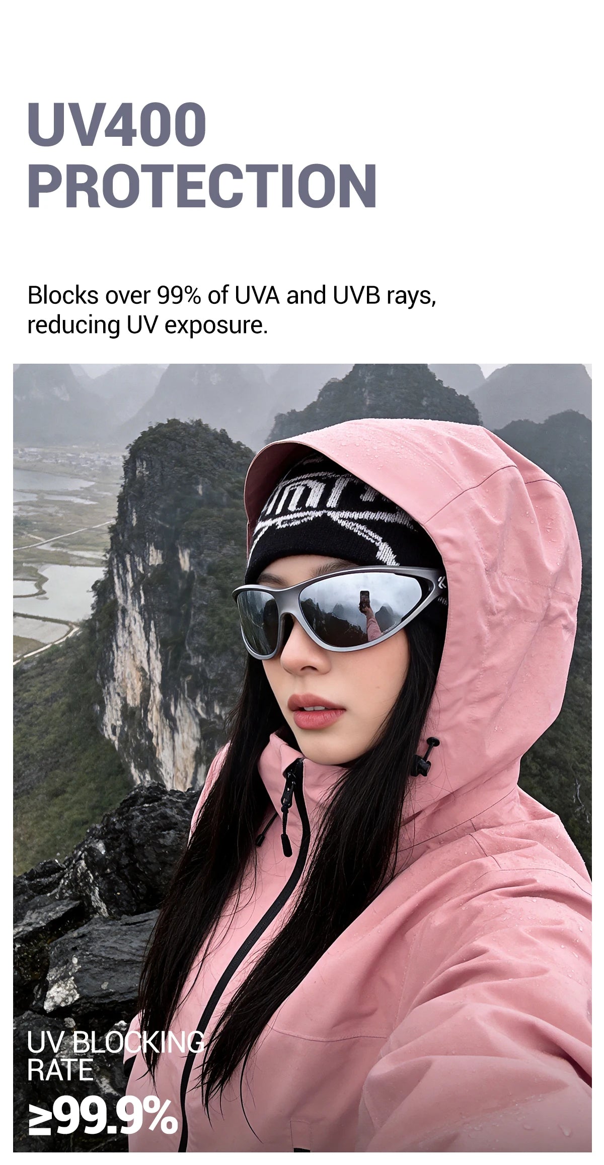 Kapvoe Turistické sluneční brýle Módní sluneční brýle pro muže na kempování Fotochromatické cyklistické brýle Brýle na horská kola Rybářské brýle Sportovní brýle