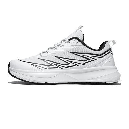Chaussures de sport pour homme, forme large, confortables, en mesh respirant, pour le fitness en plein air et les trajets quotidiens, polyvalentes