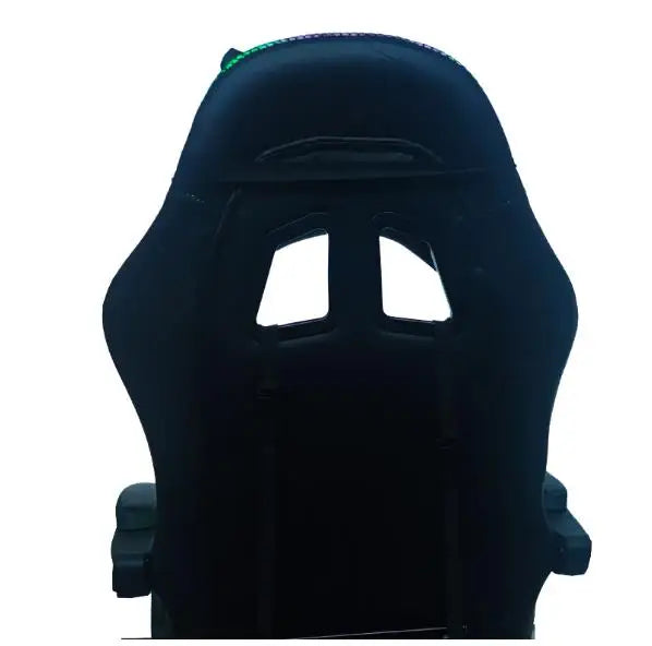 RGB Gaming Chair with LED Lights, Leather Racing Style Massage Gaming Chair, Adjustable Swivel Office Chair with Gas Lift and Ergonomic Design