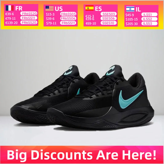 Nike Precision 6 Basketballschuhe Reaktionsfreudige Dämpfung Court-Traktion Halt Unisex IO7605-040