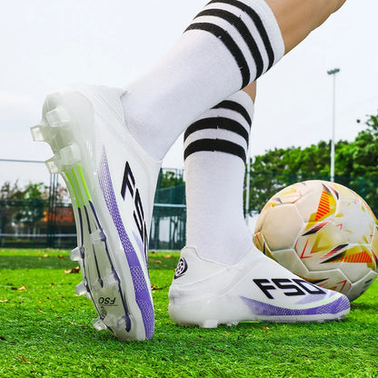 Chaussures de football pour homme, chaussures de football professionnelles, Society Turf, mailles respirantes, chaussures de football pour jeunes, baskets antidérapantes pour homme, Chuteira