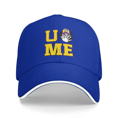 Yellow Wrestling Cena John White Custom Baseball Caps For Mens Unisex Male Beach Sunscreen Hat Snapback Cap