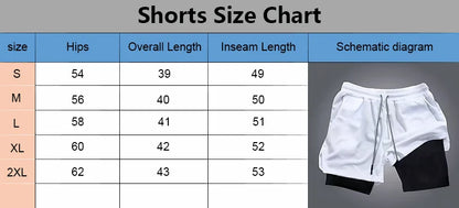 Dragon Ball Goku & Gogeta Print 2026 Summer Double-Layer Shorts Quick Dry Men's Fitness Running Loose Plus Size Y2k