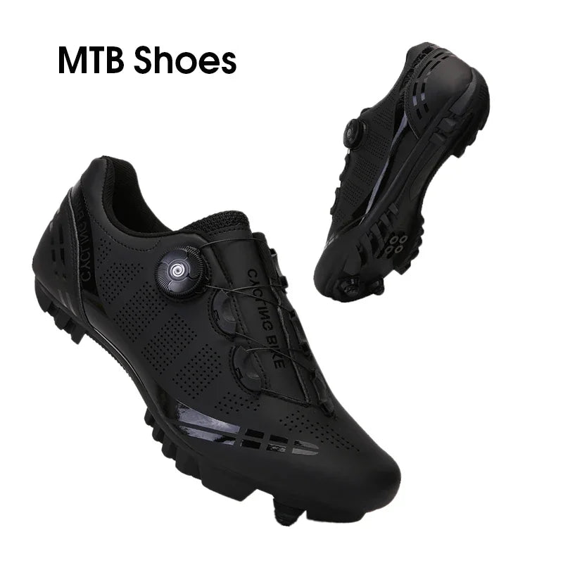 Professional Men's Road Cycling Shoes Breathable Women's MTB Bike Shoes Racing Speed Sneakers Mountain Bicycle Footwear for Shimano
