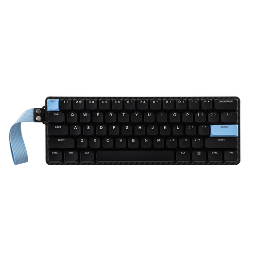 EPOMAKER Carbon60 60% QMK/VIA ANSI VIA Wired/Bluetooth 5.0/2.4GHz Wireless Portable Mechanical Keyboard Carbon Fiber Case